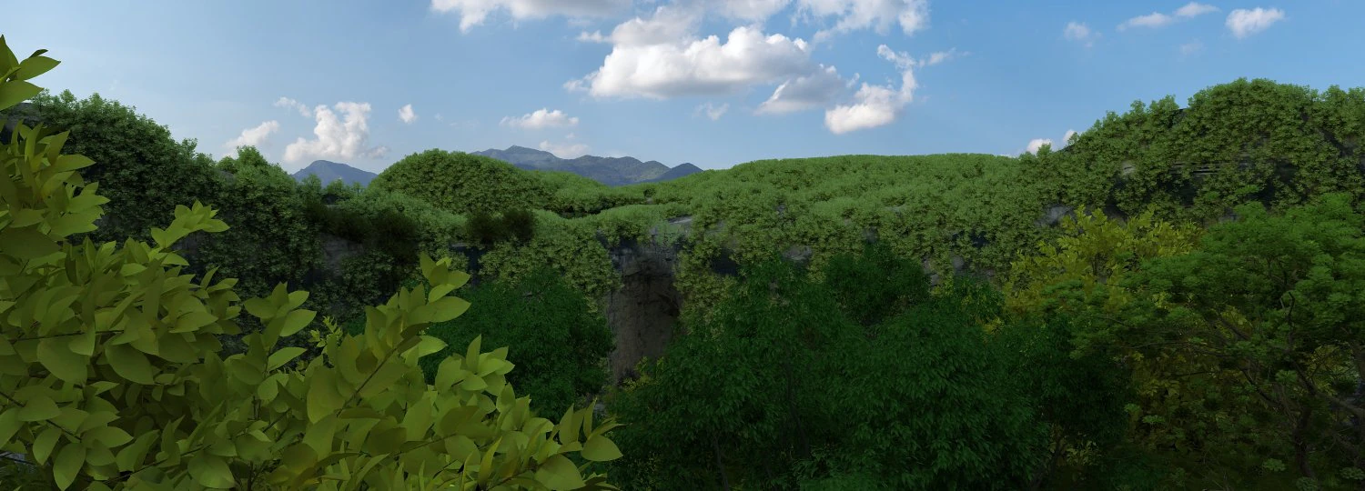 valley 3D Model .c4d .max .obj .3ds .fbx .stl .blend 