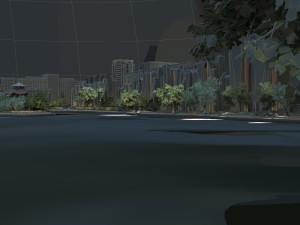 city building Modèle 3D