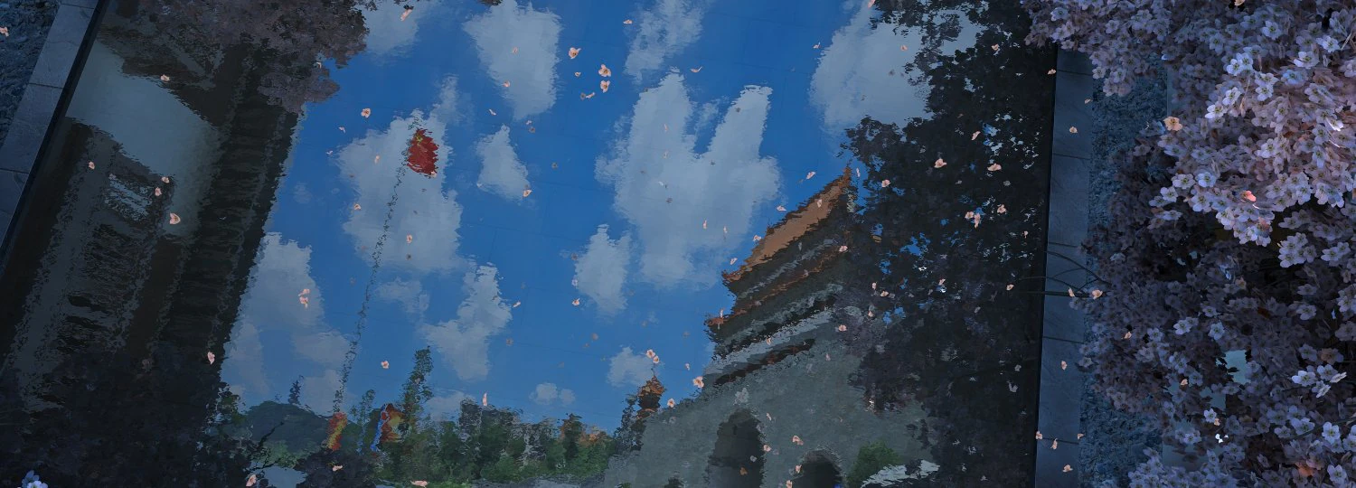 reflection in water 3D Model .c4d .max .obj .3ds .fbx .stl .blend 