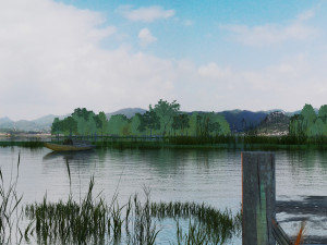 riverside 3D मॉडल