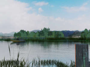 riverside Modèle 3D
