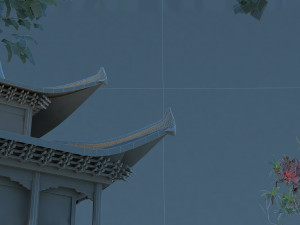 ancient city tower 3Dモデル