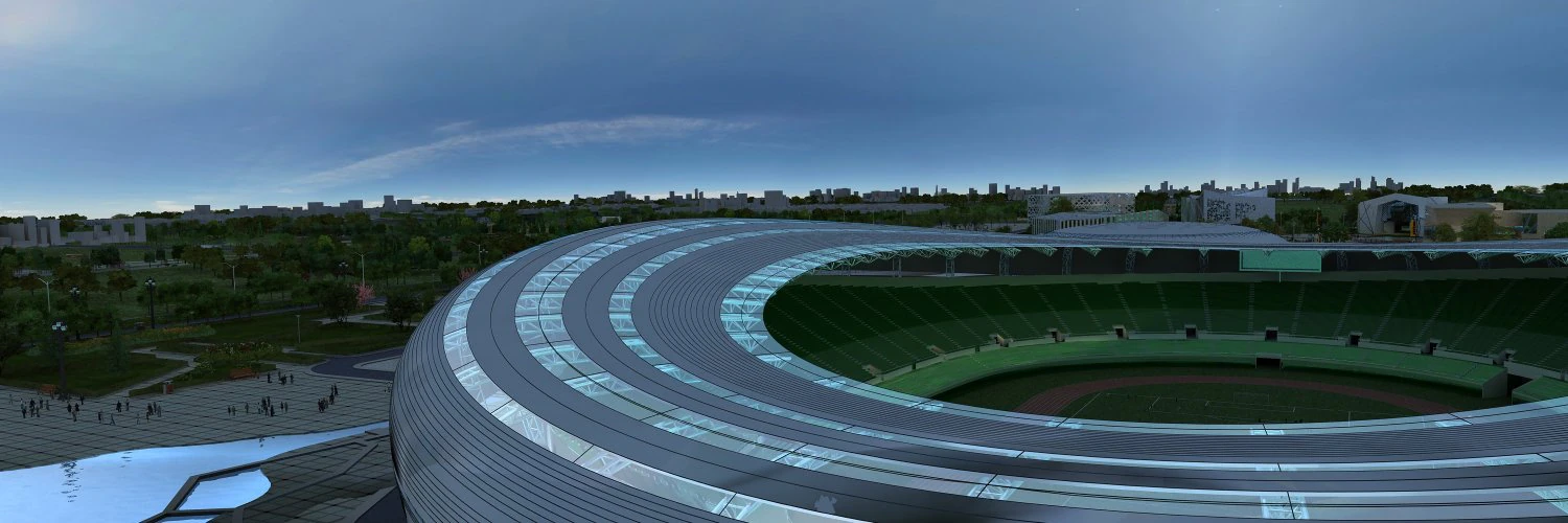 stadium 3D Model .c4d .max .obj .3ds .fbx .stl .blend