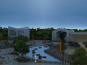 stadium 3D Model