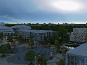 stadium 3D Model