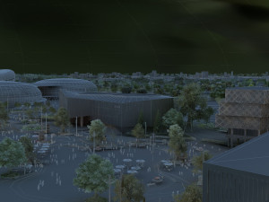 stadium 3D 模型