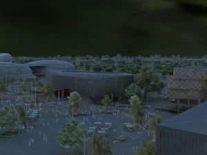 stadium 3D Model