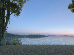 riverside 3D Модель