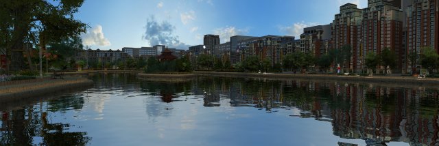 city building 3D 模型 .c4d .max .obj .3ds .fbx .stl .blend