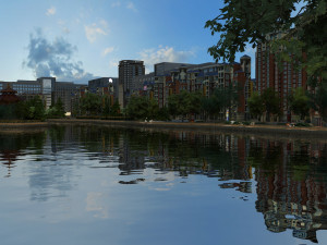 city building 3D 模型