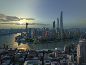 Shanghai Modello 3D