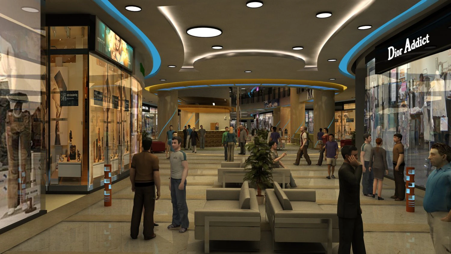 bazaar 3D Model .c4d .max .obj .3ds .fbx .stl .blend