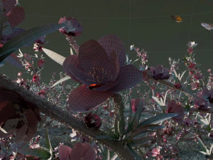 peach blossom 3D Model