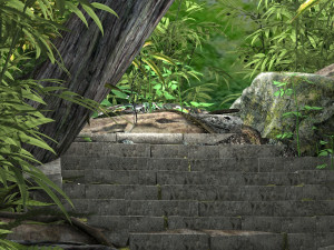 bamboo forest 3D Modell