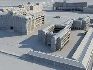 school 3D 모델