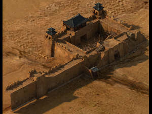 city gate Modelo 3D