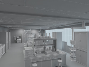 laboratory 3D Model
