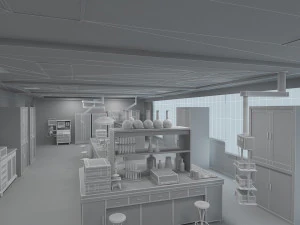 laboratory 3D Model
