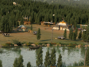 mongolia 3Dモデル