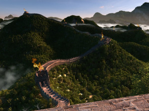 great wall 3D Model