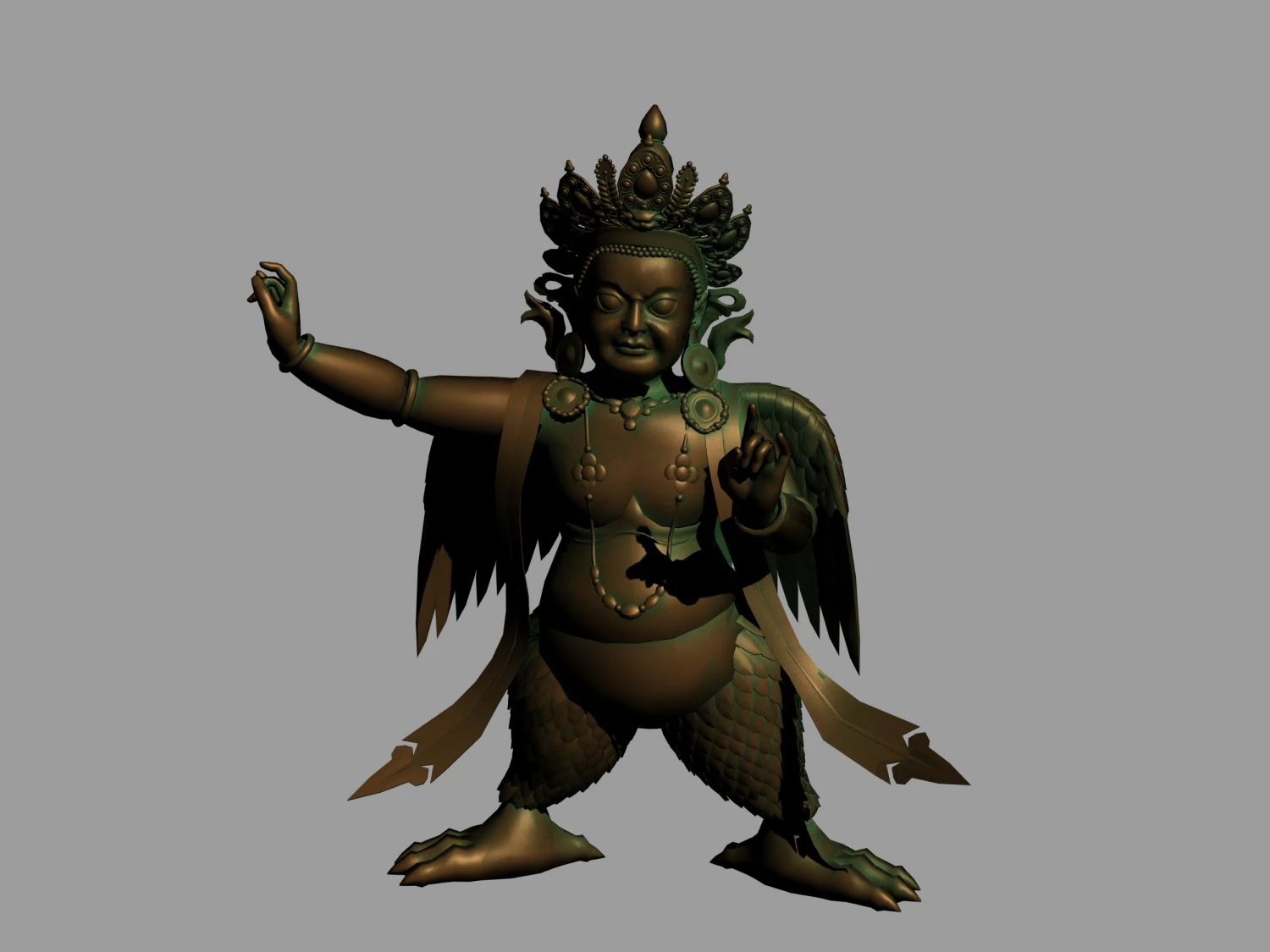 aquarius 3D Model .c4d .max .obj .3ds .fbx .stl .blend 