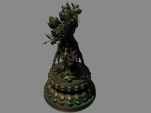 king kong deity Modello 3D