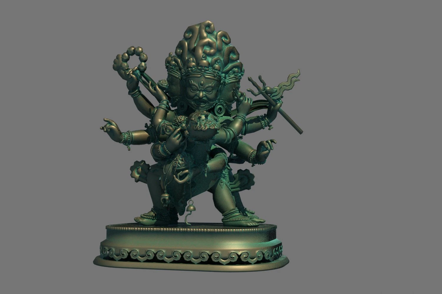 quatro mestres Modelo 3D .c4d .max .obj .3ds .fbx .stl .blend 