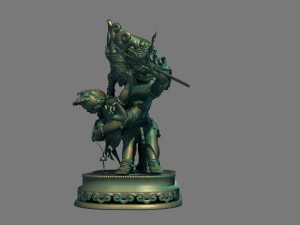 four masters 3D Model