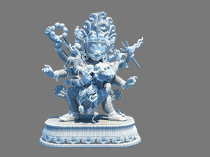 quatro mestres Modelo 3D