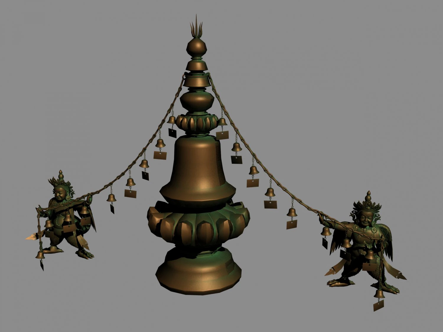 aquarius 3D Model .c4d .max .obj .3ds .fbx .stl .blend 