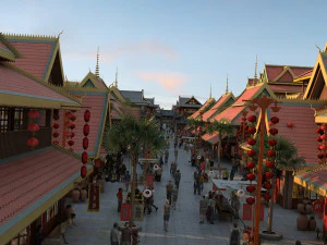ancient dian kingdom 3D Model