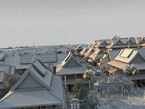 ancient dian kingdom 3D Model