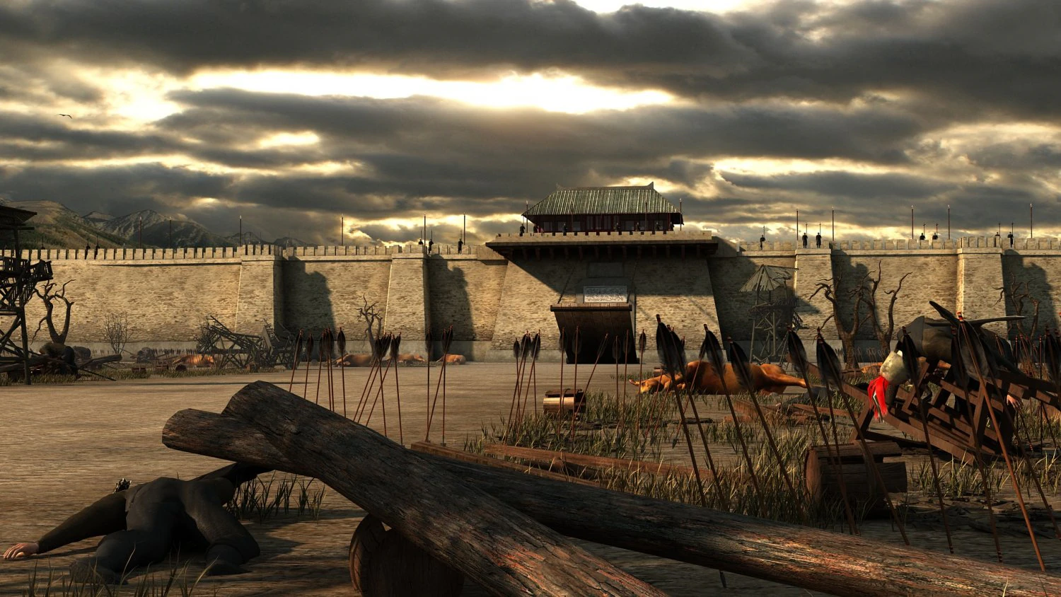 the ancient city 3D Model .c4d .max .obj .3ds .fbx .stl .blend