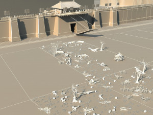 the ancient city 3D-Modell