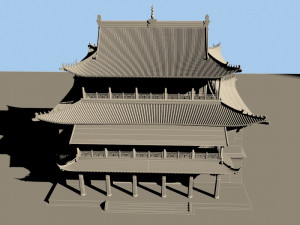temple Modelo 3D