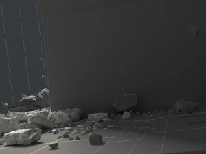 earthquake 3D Model