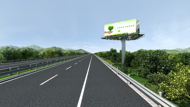 highway 3D मॉडल .c4d .max .obj .3ds .fbx .stl .blend 