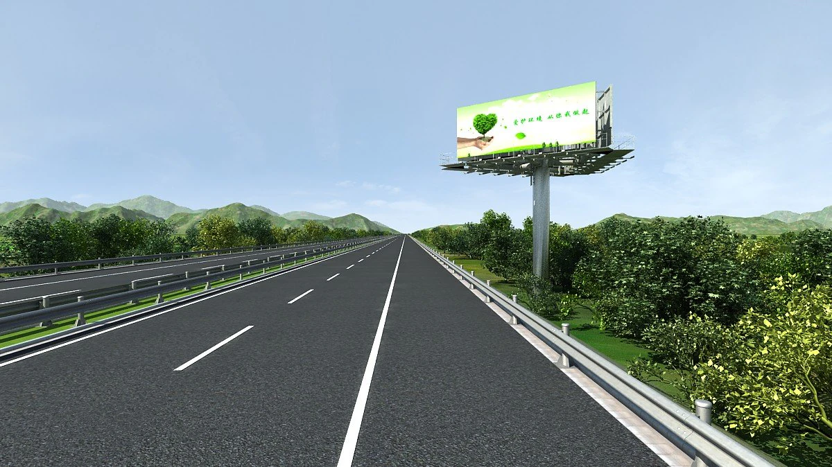 highway 3D Model .c4d .max .obj .3ds .fbx .stl .blend 