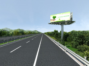 highway 3Dモデル