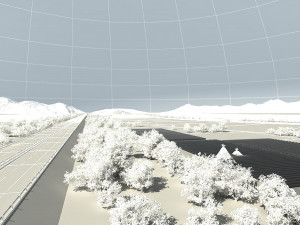 highway 3D मॉडल