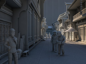 ancient architecture 3D Model