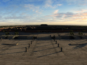 palace of the han dynasty Modelo 3D