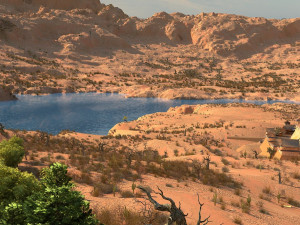 desert Model 3D
