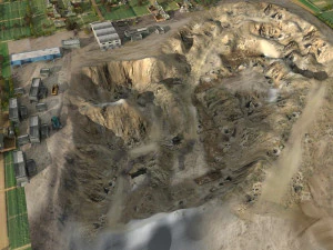 гравійна яма 3D Модель