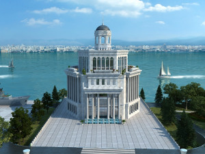 yangtze river cultural park Modello 3D