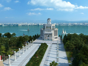 yangtze river cultural park Modello 3D