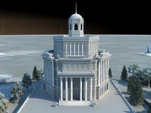 yangtze river cultural park Modello 3D