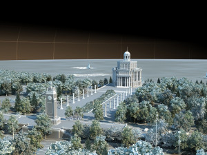 yangtze river cultural park Modello 3D