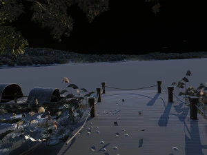 field pond 3D Model