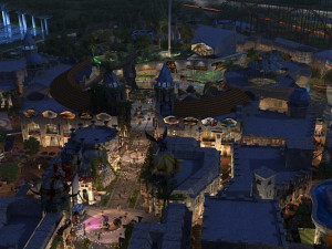 amusement park Model 3D